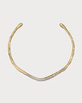 ALEXIS BITTAR Solanales Gold Crystal Skinny Collar(3 Colors)