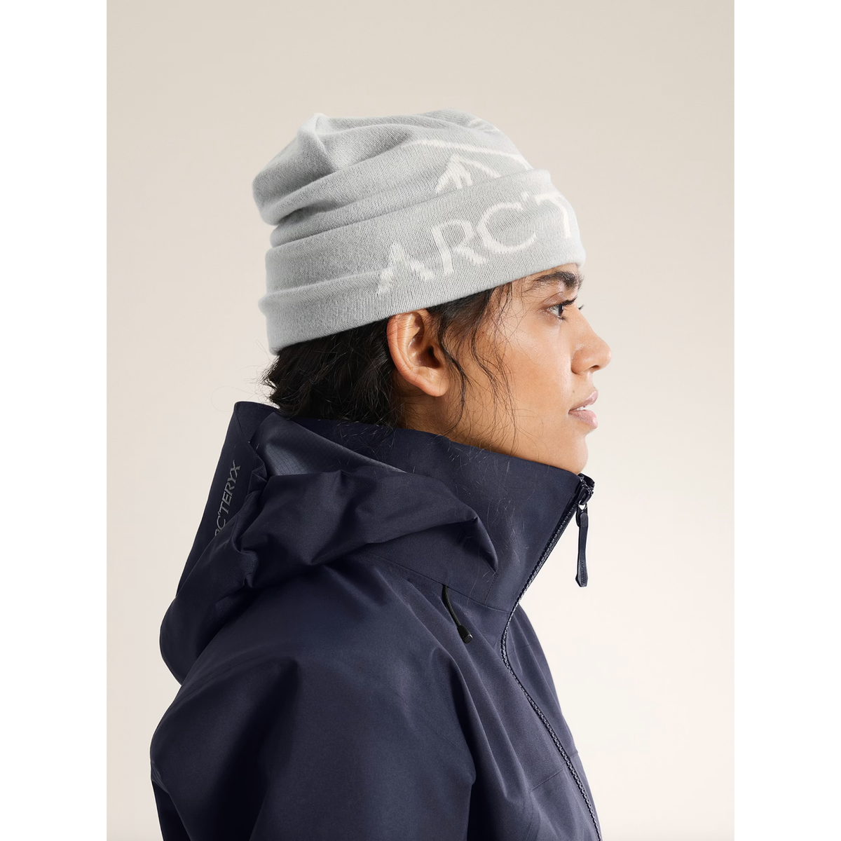 Arc'teryx Bird Word Toque in Solitude/Arctic Silk