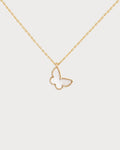 VAN CLEEF & ARPELS Sweet Butterflies Pendant 18k Yellow Gold(Yellow Gold)